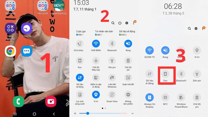 Hướng dẫn cách khóa chế độ xoay màn hình trên Samsung